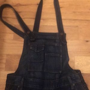 Free People Denim Overalls NWOT